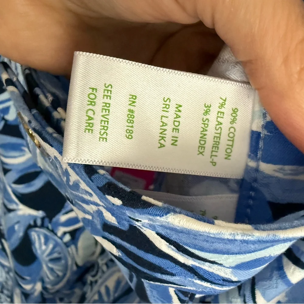 Lilly Pulitzer ankle pant, Size 4, NWT - Picture 9 of 10